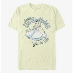 Hot Sale 👍 Disney Alice In Wonderland Alice Un-Birthday T-Shirt 😉