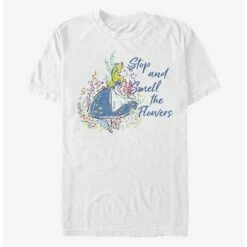 Wholesale 🛒 Disney Alice In Wonderland Smell The Flowers T-Shirt ⭐