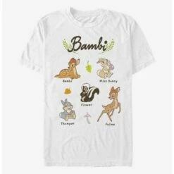 Best Sale โค๏ธ Disney Bambi Textbook T-Shirt ๐