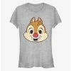 Best Pirce 🧨 Disney Chip N' Dale Dale Big Face 👧 Girls T-Shirt ✨