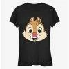 New 🧨 Disney Chip N' Dale Dale Big Face 👧 Girls T-Shirt 🥰