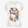 Hot Sale 🧨 Disney Dumbo Theatrical Poster 👧 Girls T-Shirt ❤️