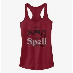 Best deal 👍 Disney Hocus Pocus I Put A Spell On You 👧 Girls Tank Top ✨