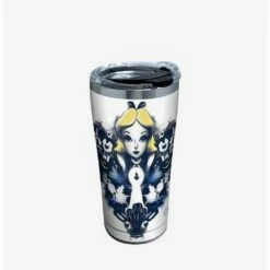 Promo 🎉 Disney Alice In Wonderland Curiouser 20oz Stainless Steel Tumbler With Lid 💯