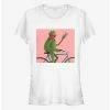 Brand new 😀 Disney The Muppets Biking Kermit 👧 Girls T-Shirt 🎉