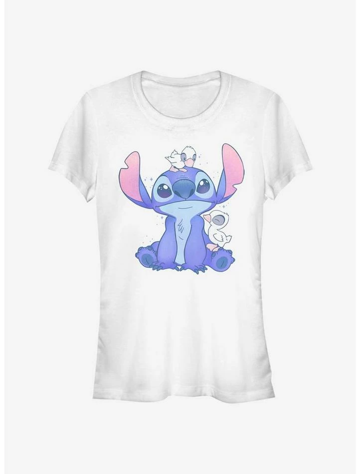 Brand new โ Disney Lilo & Stitch Cute Ducks ๐ง Girls T-Shirt ๐ฅฐ