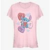 Top 10 ⭐ Disney Lilo & Stitch Heart Pizza 👧 Girls T-Shirt 😉