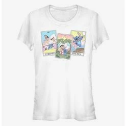 Budget 💯 Disney Lilo & Stitch Lilo Stitch Tarot 👧 Girls T-Shirt 🌟