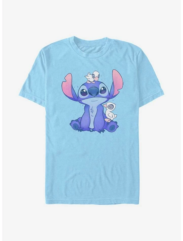 Cheapest ๐ Disney Lilo & Stitch Cute Ducks T-Shirt ๐ - Image 3