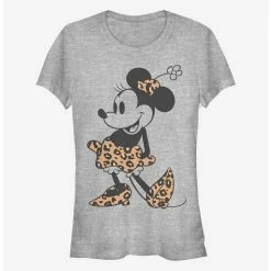 Brand new 😍 Disney Minnie Mouse Leopard Mouse 👧 Girls T-Shirt 🛒