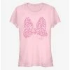 Brand new 🎉 Disney Minnie Mouse Pink Leopard 👧 Girls T-Shirt 😉