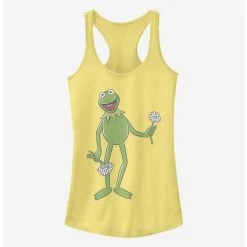 Best deal ⌛ Disney The Muppets Big Kermit 👧 Girls Tank 🔔