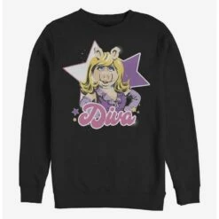 Top 10 ✨ Disney The Muppets Diva Piggy Crew Sweatshirt 😉