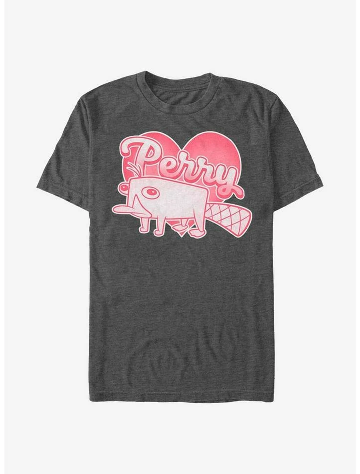 Brand new ๐ Disney Phineas And Ferb Platypus Love T-Shirt โค๏ธ