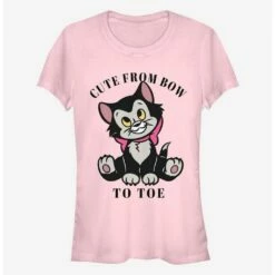 Brand new 🔥 Disney Pinocchio Cute Figaro 👧 Girls T-Shirt 😀