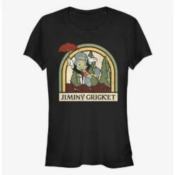 Budget 🎁 Disney Pinocchio Jiminy Nature 👧 Girls T-Shirt ❤️