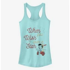 Coupon ⌛ Disney Pinocchio Wishing Star 👧 Girls Tank ❤️