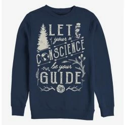 Flash Sale 👍 Disney Pinocchio Conscience Guide Crew Sweatshirt 👏