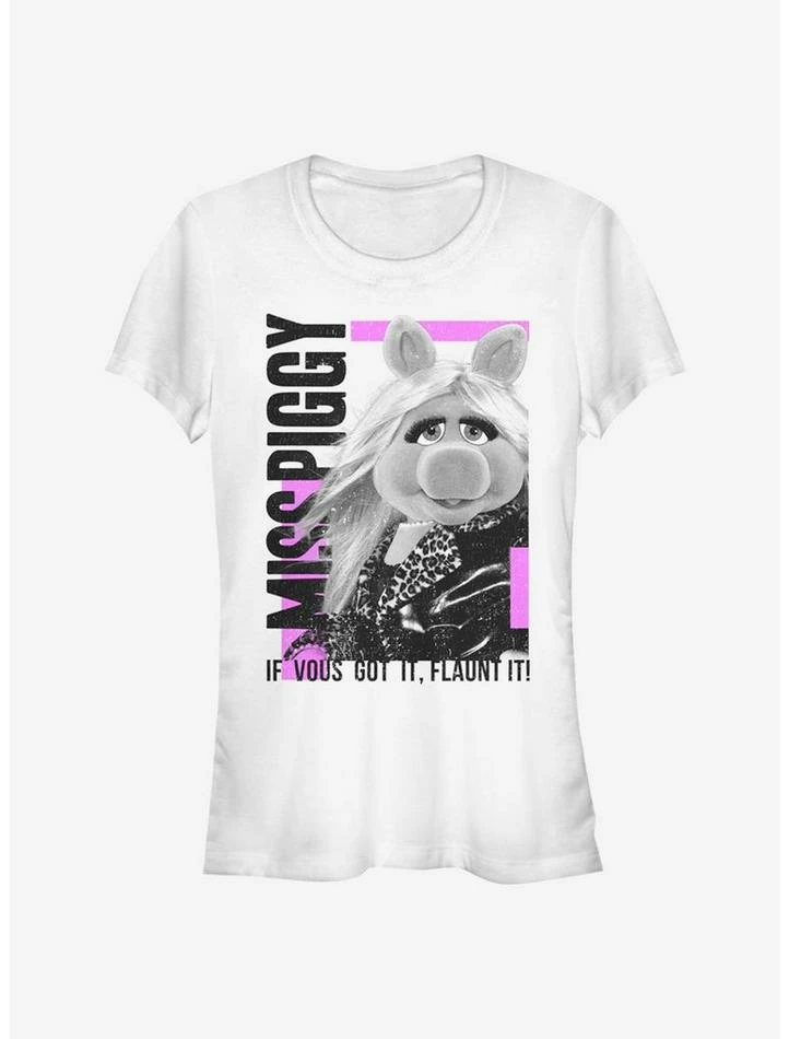 Best Sale 🥰 Disney The Muppets Flaunt It Miss 👧 Girls T-Shirt 🔥