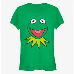 Buy 🎉 Disney The Muppets Kermit Big Face 👧 Girls T-Shirt 😍