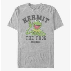 Best Pirce 🎉 Disney The Muppets Collegiate Kermie T-Shirt ❤️