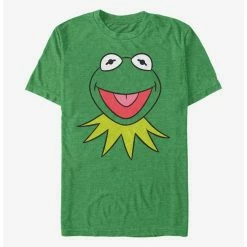 Best reviews of 🔔 Disney The Muppets Kermit Big Face T-Shirt 🌟