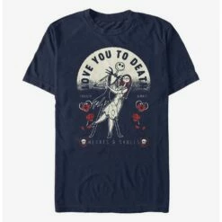 Best deal 😍 Disney The Nightmare Before 🔔 Christmas To Death T-Shirt 🎉