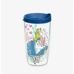 Best reviews of 😉 Disney Alice In Wonderland Floral 16oz Classic Tumbler With Lid 🔥