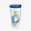 Cheap 😀 Disney Alice In Wonderland Floral 24oz Classic Tumbler With Lid 🧨