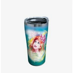 Best Sale ✨ Disney The Little Mermaid Ariel 80S 20oz Stainless Steel Tumbler With Lid 🎉