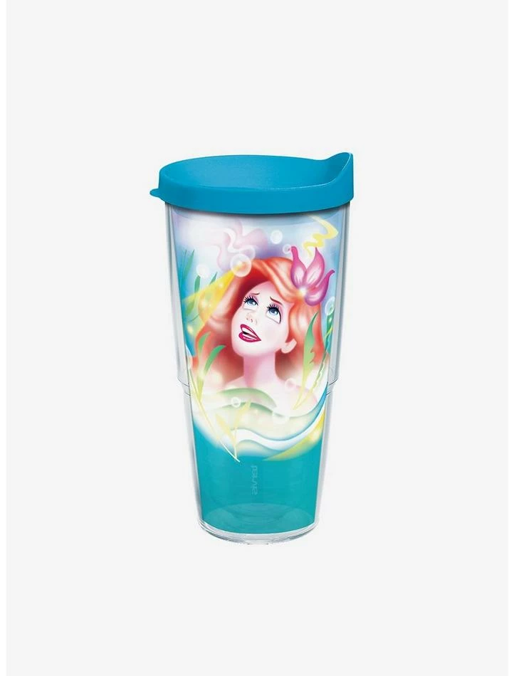 Cheapest 👏 Disney The Little Mermaid Ariel 80S 24oz Classic Tumbler With Lid 🔥