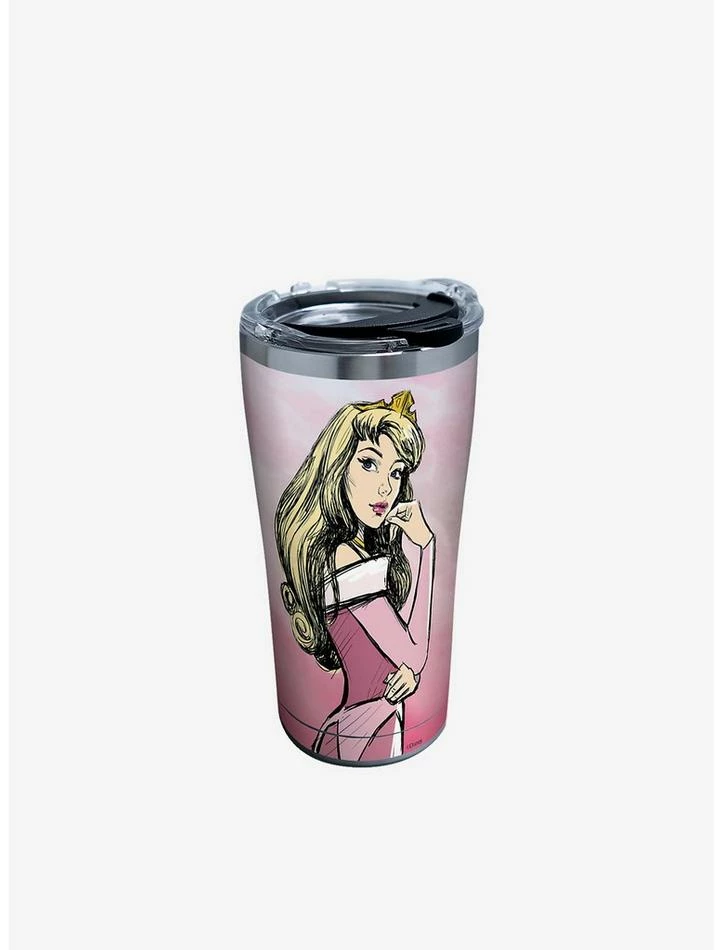 Deals ๐ฅฐ Disney Sleeping Beauty Watercolor Splash 20oz Stainless Steel Tumbler With Lid ๐
