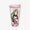 Best Pirce 🥰 Disney Sleeping Beauty Watercolor Splash 24oz Classic Tumbler With Lid ❤️