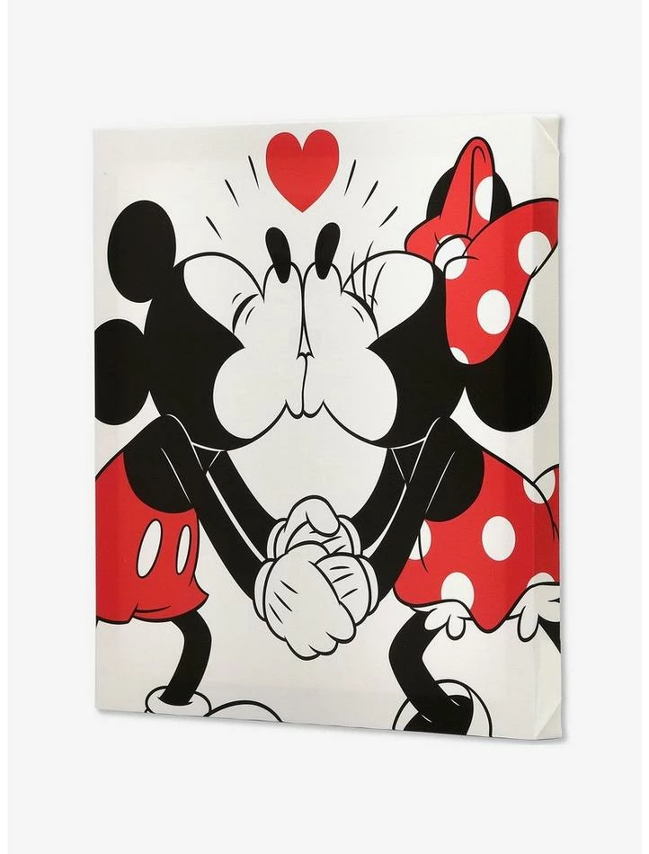 Budget โ Disney Mickey And Minnie 16" x 16" Canvas Wall Décor ๐ - Image 2