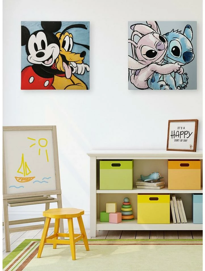 Best reviews of 😉 Disney Mickey Mouse And Pluto Canvas Wall Décor 🎉 - Image 4