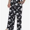 Wholesale 😍 The Nightmare Before 🔔 Christmas Black & White Jack Faces Pajama Pants ❤️