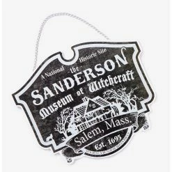 Best Sale 👍 Disney Hocus Pocus Sanderson Museum Of Witchcraft Sign 💯