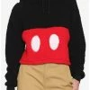 Coupon 👍 Disney Mickey Mouse Sherpa 👧 Girls Hoodie 🔔