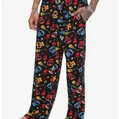 Best reviews of 🎉 Disney Pixar Coco Guitar & Sugar Skull Pajama Pants 🎁