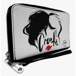 Wholesale ๐ฅ Disney Cruella Sketch Outline Zip Around Wallet ๐