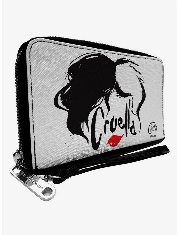 Wholesale 🔥 Disney Cruella Sketch Outline Zip Around Wallet 🌟