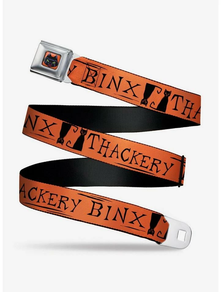 Brand new 🤩 Hocus Pocus Thackery Binx Cat Seatbelt Belt 🛒