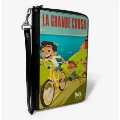 Cheap 🥰 Luca Seaside Ride Pose La Grande Corsa Zip Around Wallet 😉