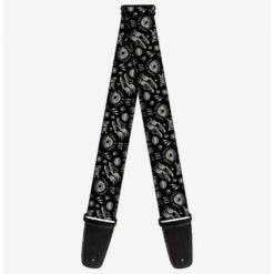 Deals ❤️ Disney Cruella Rebel Heart BadgeCollage Guitar Strap ✨