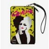 Wholesale 👍 Disney Cruella de Vil Cruell World Halftone Canvas Clutch Wallet 🧨