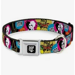 Top 10 👍 Disney Cruella de Vil Cruell World Seatbelt 🦮 Dog Collar 🥰