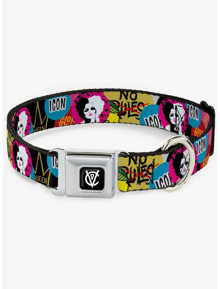 Top 10 ๐ Disney Cruella de Vil Cruell World Seatbelt ๐ฆฎ Dog Collar ๐ฅฐ