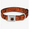 Promo 🎁 Hocus Pocus Thackery Binx Cat Silhouette Seatbelt 🐕 Dog Collar 🤩
