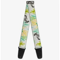 Best reviews of 👍 Luca Alberto Sea Monster Underwater Silhouette Guitar Strap 🌟