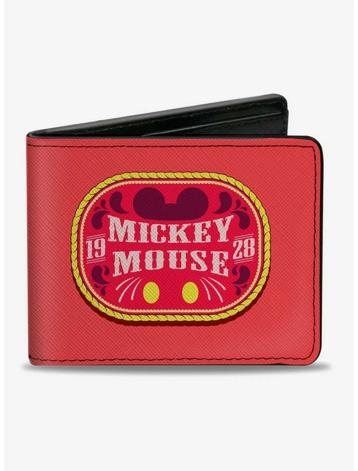 Cheap 🎉 Disney Mickey Mouse 1928 Riding Horse Bifold Wallet 🎁